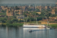 Boats on the Nile