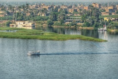 Boats on the Nile